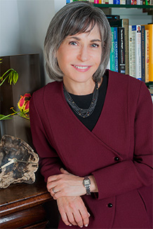 Dr. Sylvia Karasu, M.D. in her home office